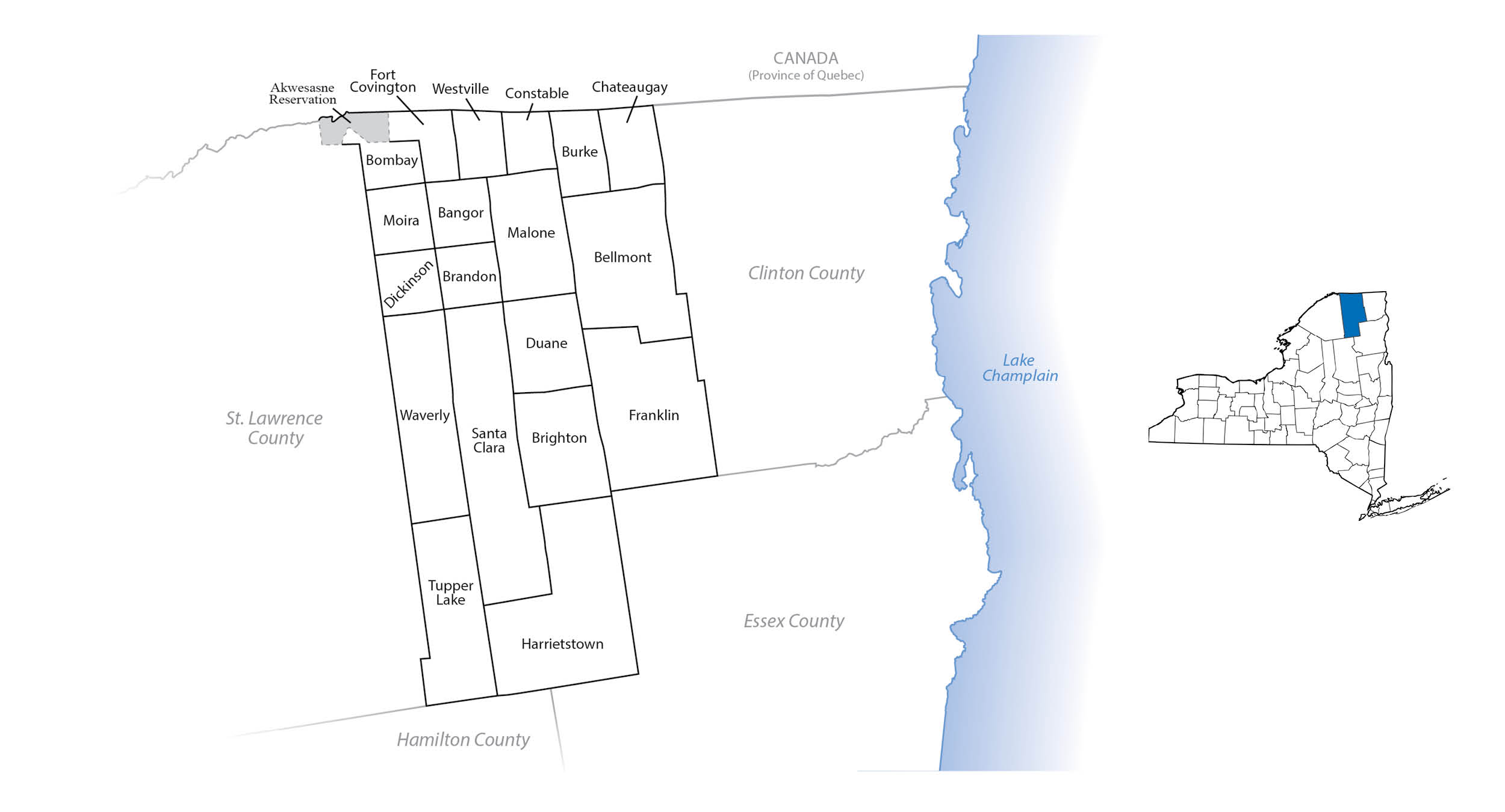 Franklin County Map